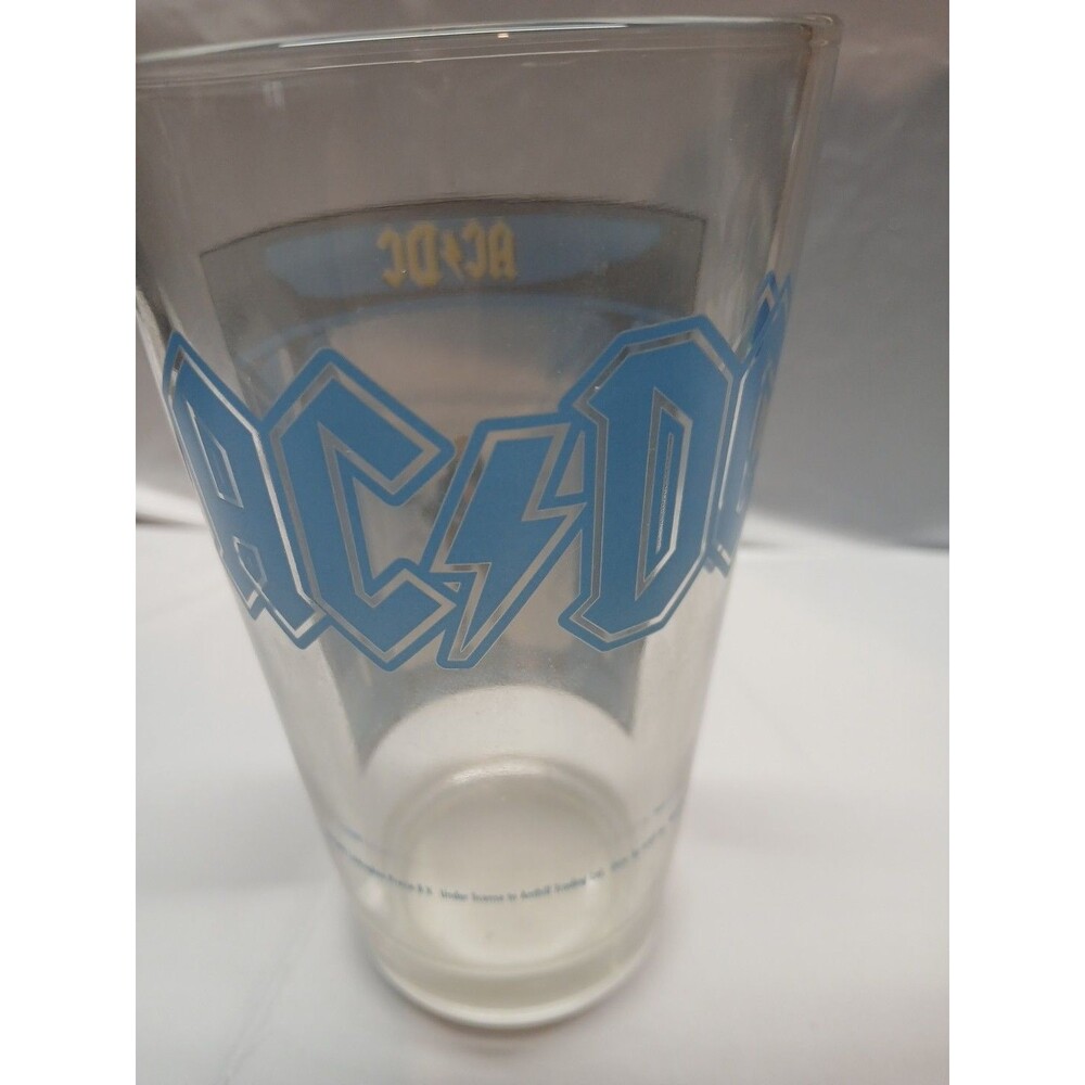 AC/DC "Who Made Who" Album Cover Art 2010 Live Nation Drinking Glass - Picture 4 of 6